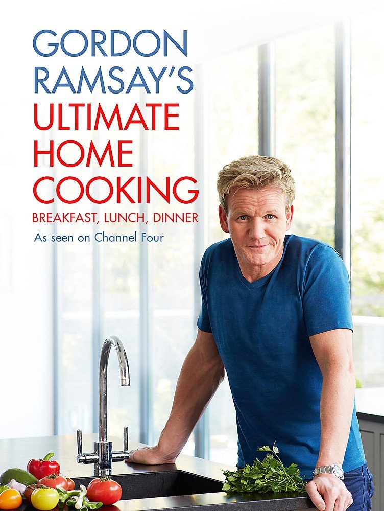 Gordon Ramsay Ultimate Fit Food hardcover front cover shown as part of the 4 book collection