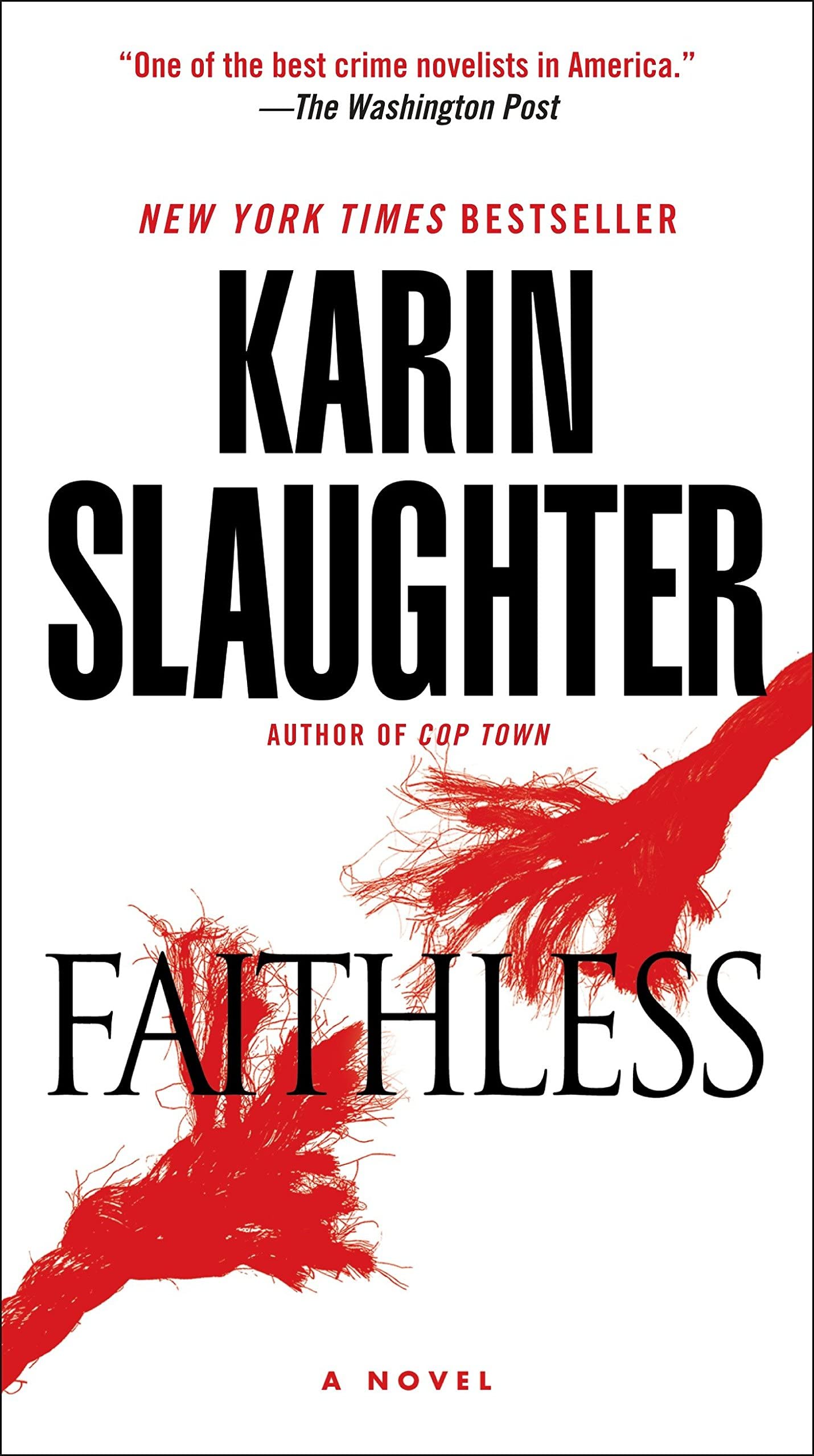 Back cover synopsis view of a book from the Grant County paperback collection by Karin Slaughter