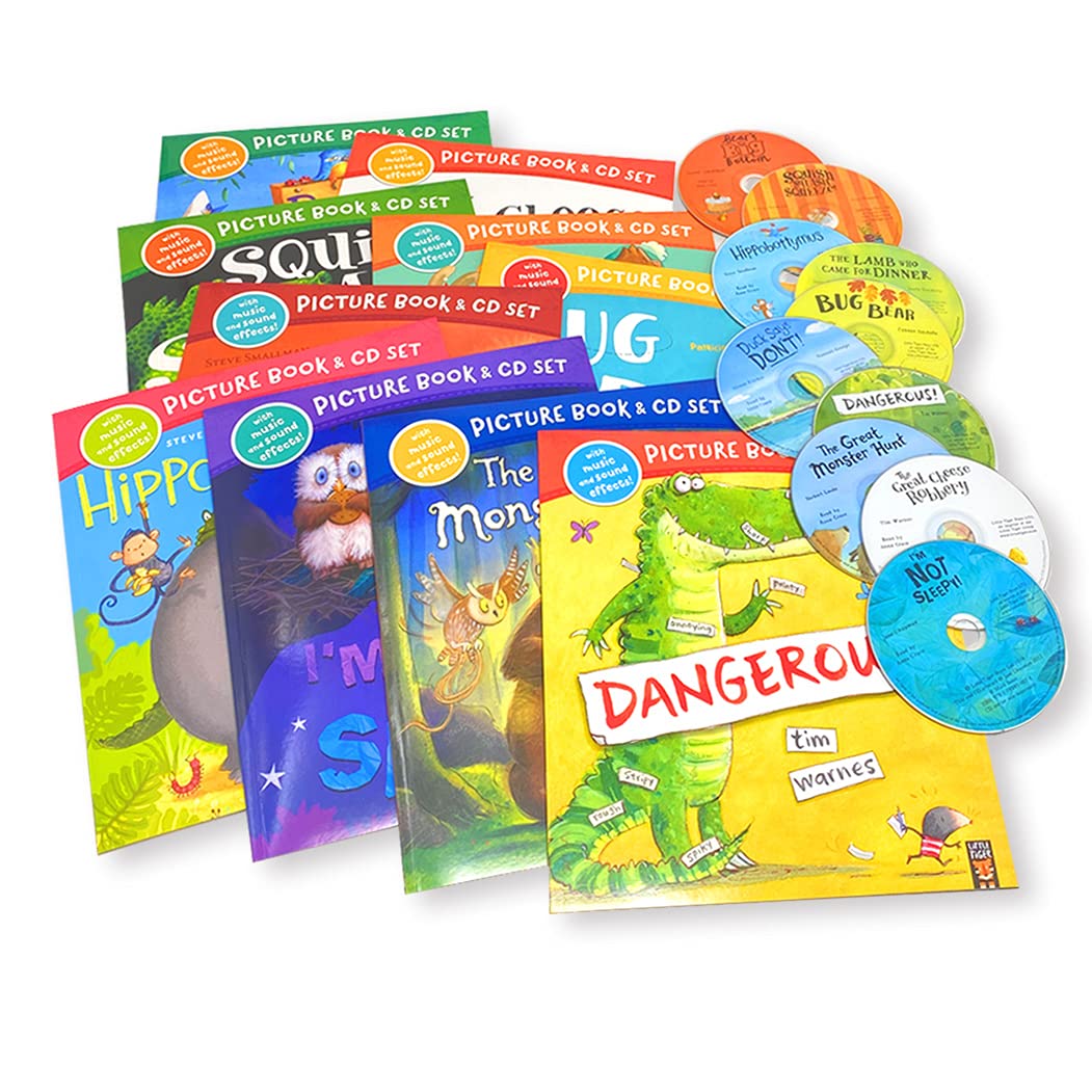 Front cover of The Great Cheese Robbery & Related Reads 10 book paperback collection set for ages 3-7