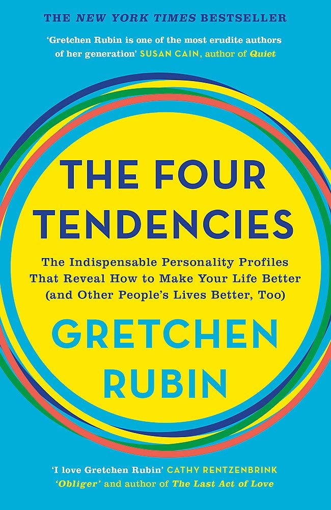 Close-up of the Gretchen Rubin paperback collection set showing Better Than Before and The Four Tendencies cover details