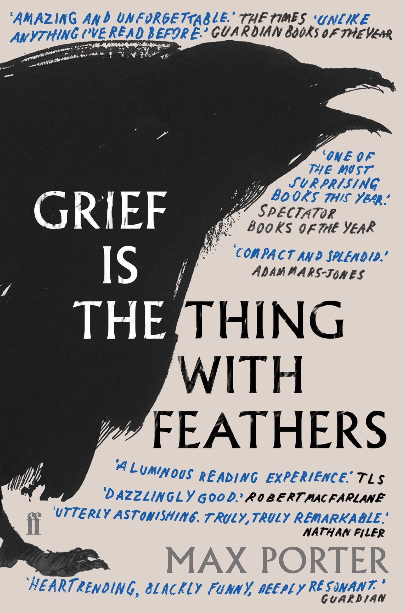 Lanny by Max Porter paperback front cover showing the Faber & Faber edition