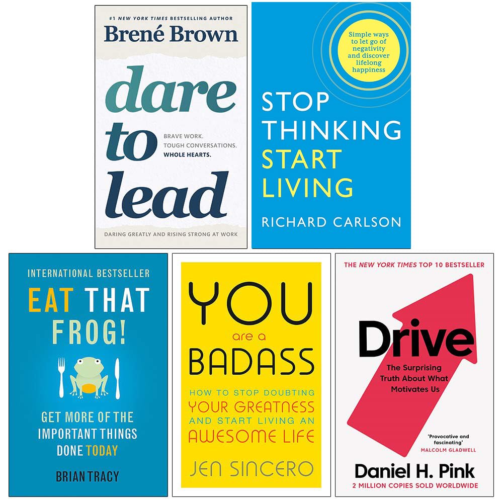 Growth 5 Books Collection Set paperback — front cover collage showing all five paperback spines and covers of the Growth set.