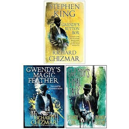 Gwendy's Button Box Trilogy 3 Books Collection Set by Stephen King and Richard Chizmar, front cover paperback edition