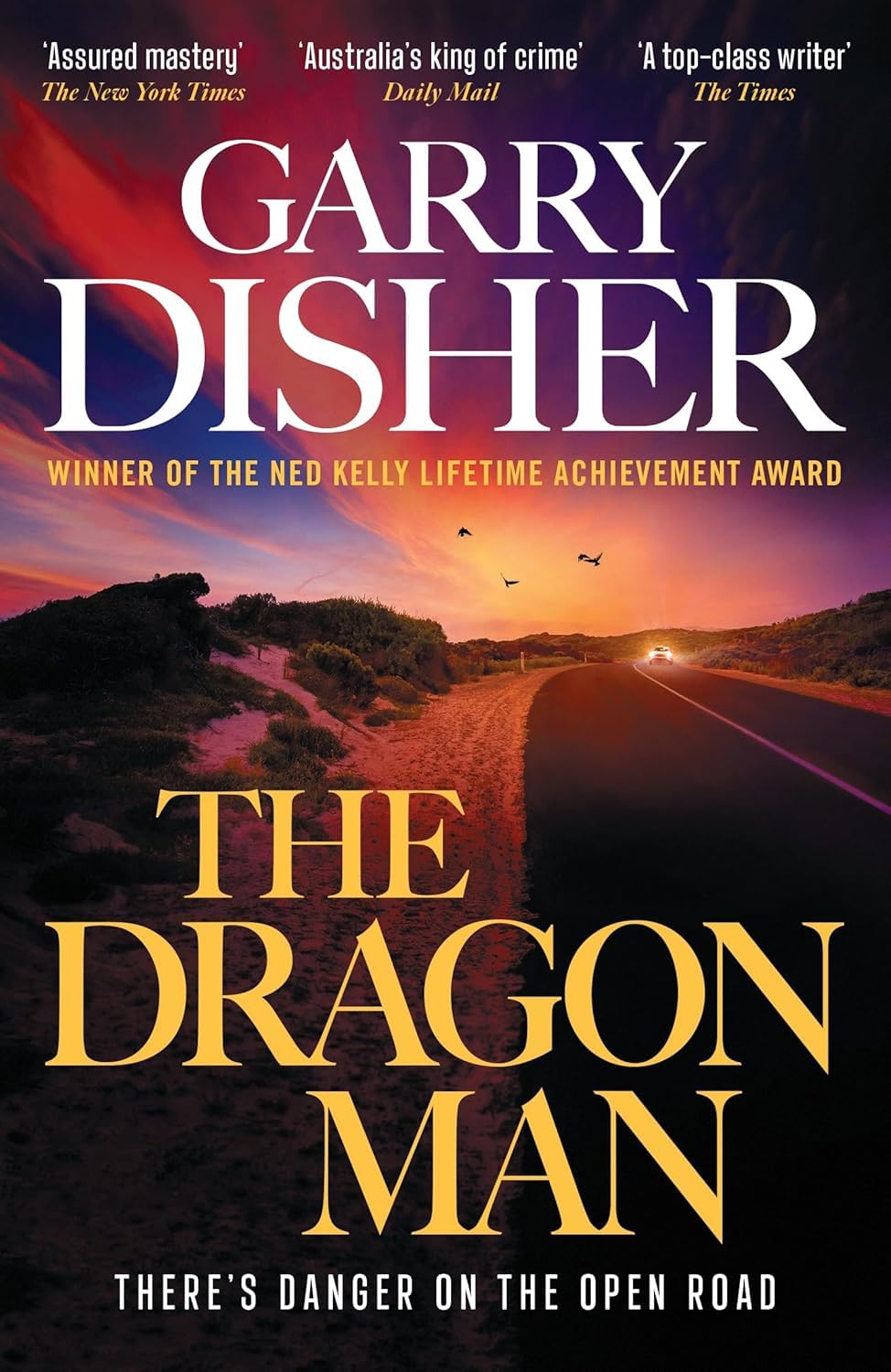 All seven Hal Challis Investigation paperback books by Garry Disher fanned out together