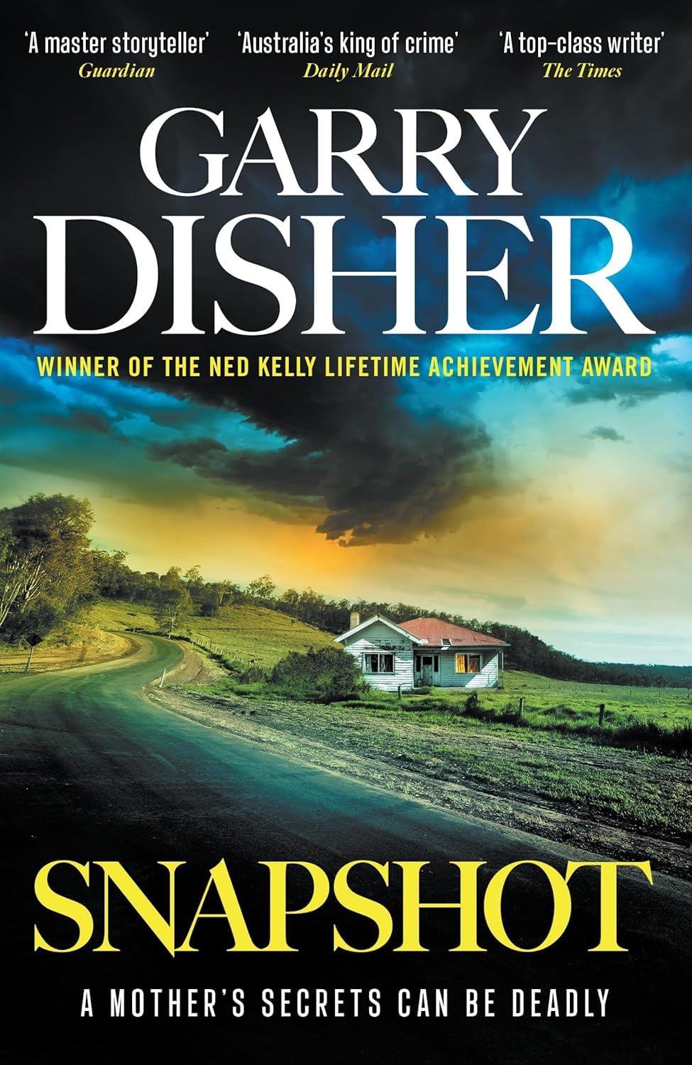 Back cover synopsis view of a paperback from the Hal Challis Investigation series by Garry Disher