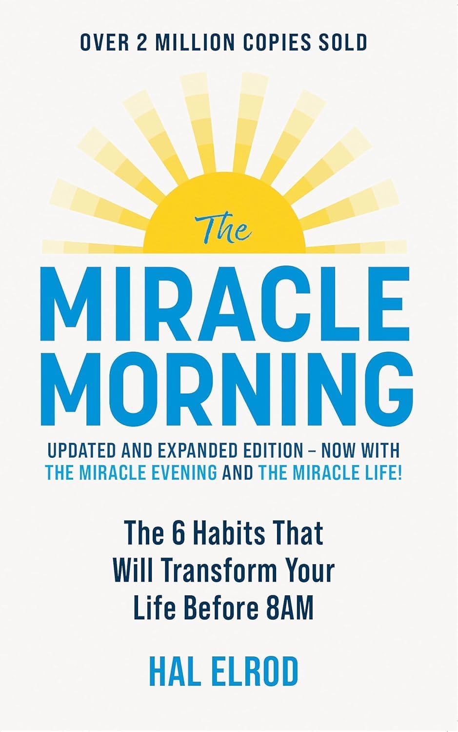 The Miracle Morning and The Miracle Equation paperback set by Hal Elrod, highlighting motivational and self-help themes.