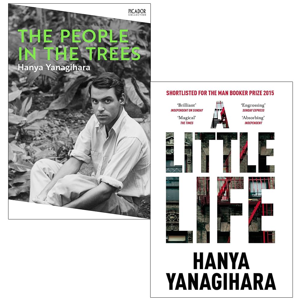 Front cover of The People in the Trees and A Little Life 2-book paperback set by Hanya Yanagihara
