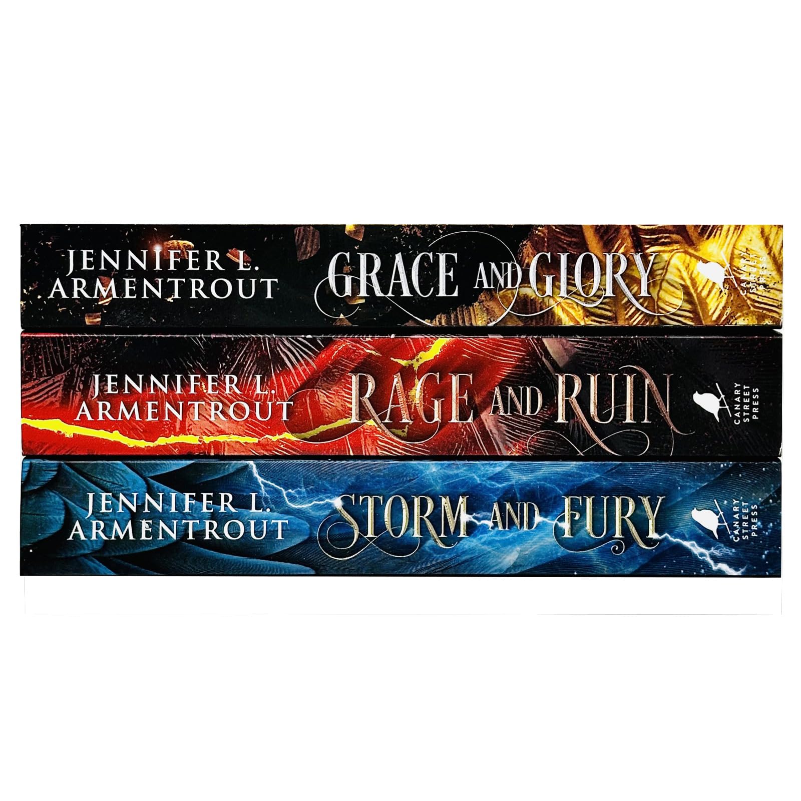 Front cover of Rage and Ruin, book two in the Harbinger series paperback set