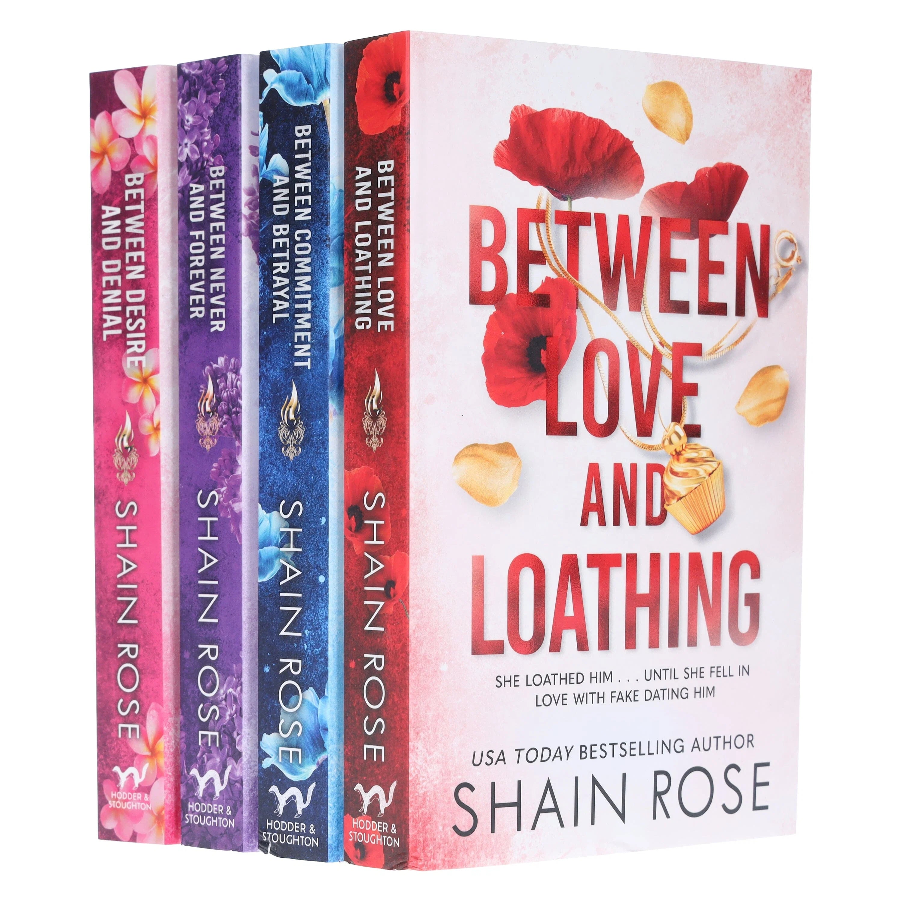Hardy Billionaires Series by Shain Rose 4 book paperback collection set front covers