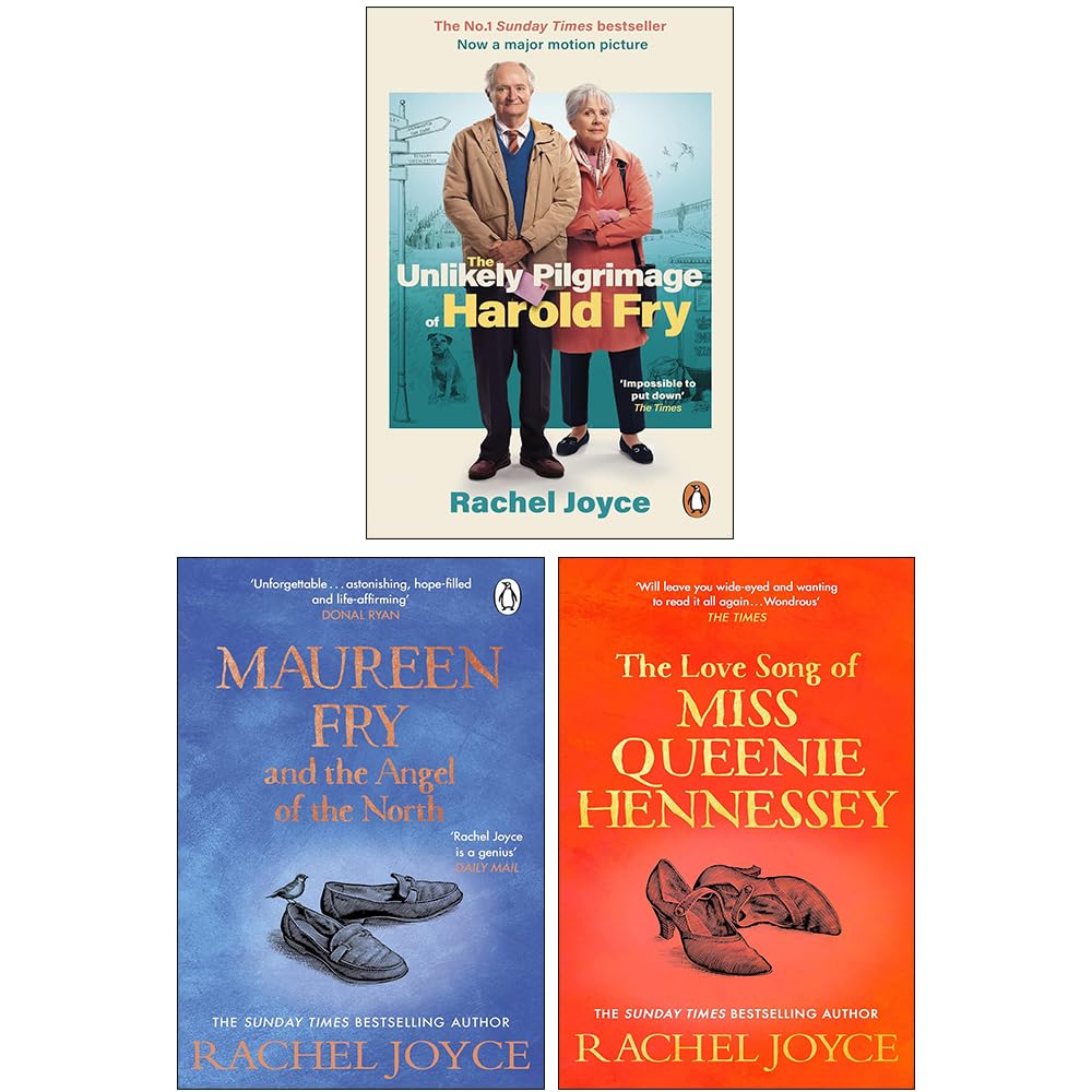 Harold Fry Series by Rachel Joyce 3 book paperback collection set front covers