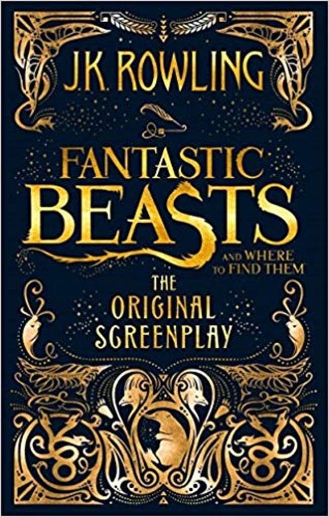 Harry Potter and Fantastic Beasts 3 Books Collection Set by J.K. Rowling, paperback, a stacked arrangement highlighting the paperback format and page edges.