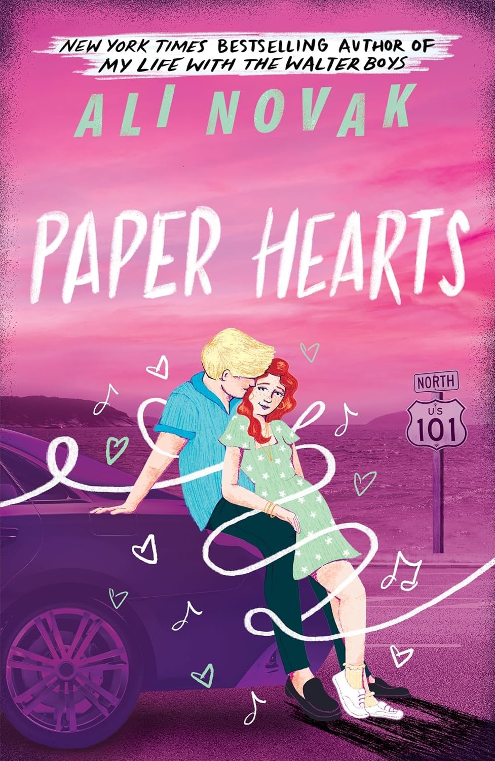 Paper Hearts paperback front cover, book 2 of The Heartbreak Chronicles by Ali Novak