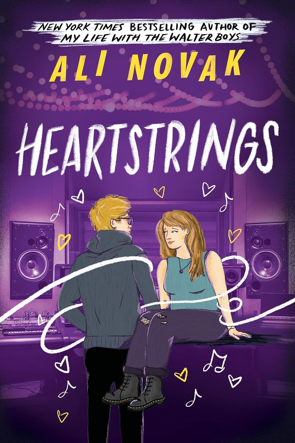 Heartstrings paperback front cover, book 3 of The Heartbreak Chronicles by Ali Novak