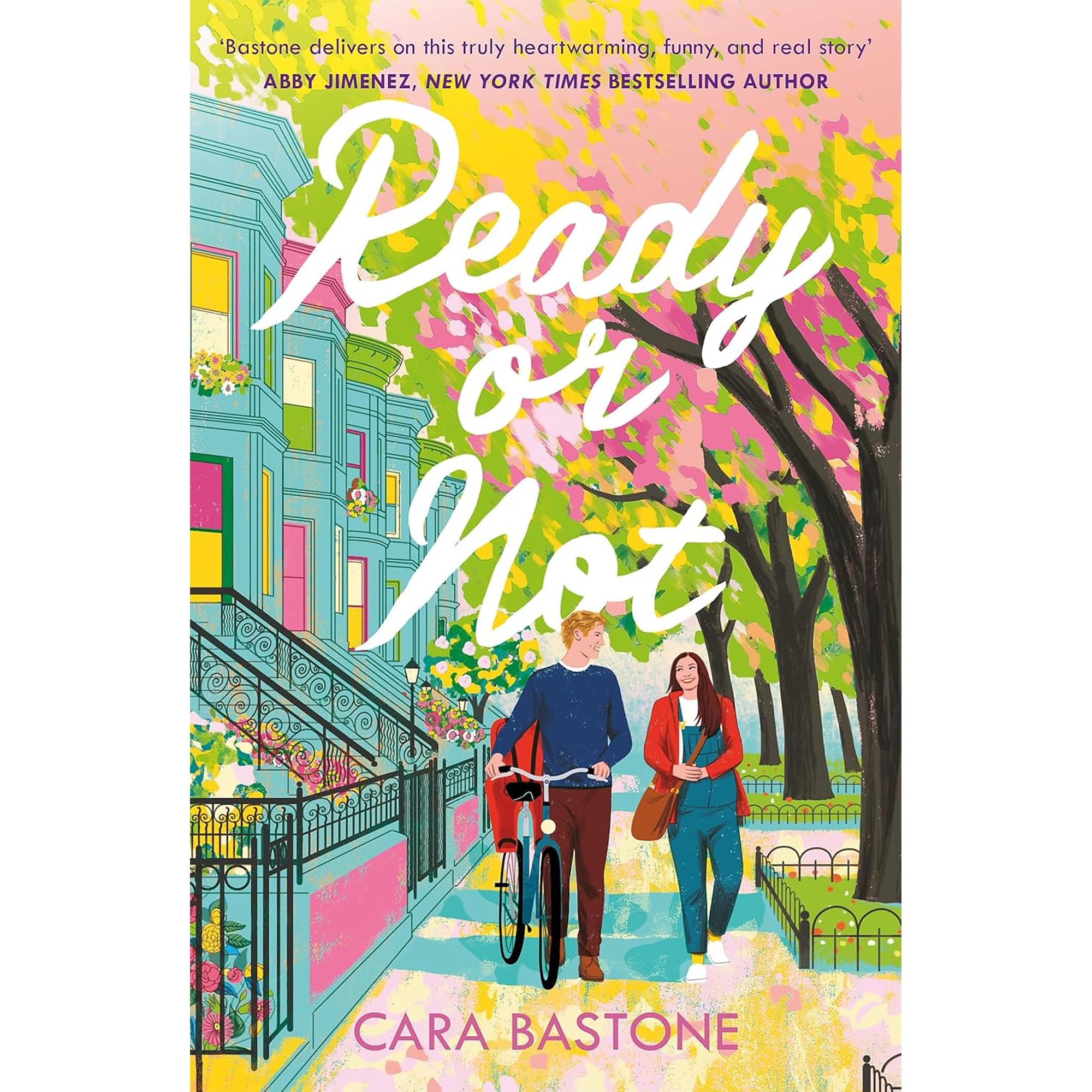 Promise Me Sunshine by Cara Bastone paperback cover, book two in the Hearts of New York series