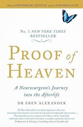 Angled view of the Heaven Collection 2-book non-fiction paperback set, highlighting the spines and back cover text.