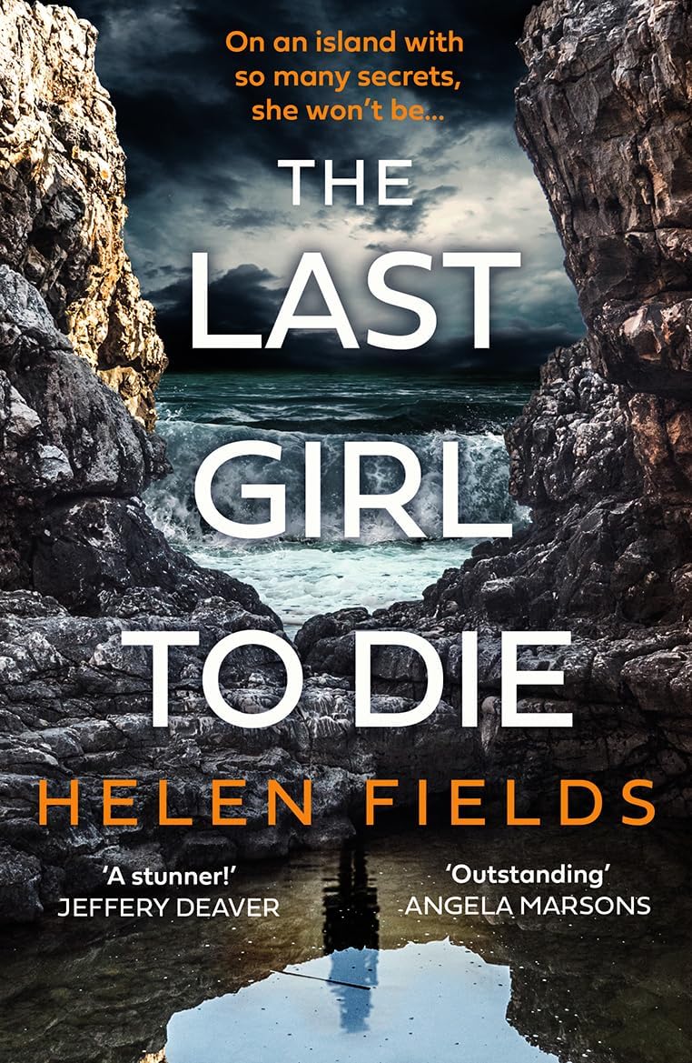Close-up of The Institution and One for Sorrow paperback covers from the Helen Fields crime thriller collection