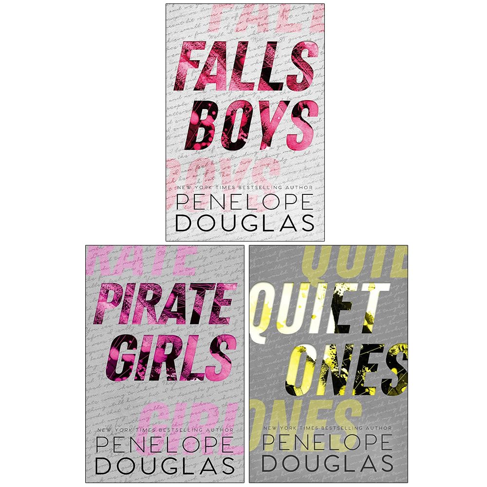 Falls Boys by Penelope Douglas paperback front cover, Hellbent series book 1