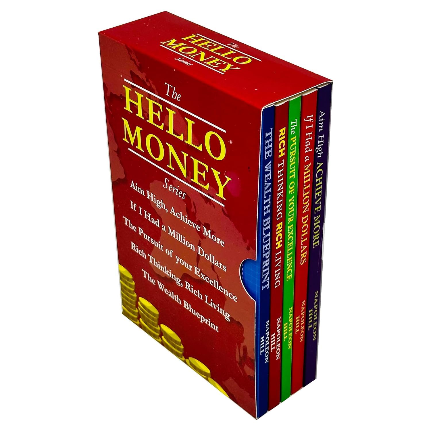 If I Had a Million Dollars by Napoleon Hill paperback cover from the Hello Money Series set