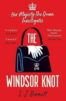 Her Majesty the Queen Investigates 4 book set by SJ Bennett - full collection fanned out showing all covers