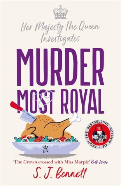 A Death in Diamonds by SJ Bennett paperback front cover - royal mystery set in the 1950s