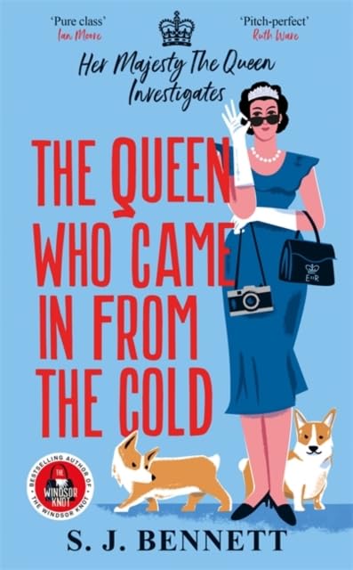 Full 5 book paperback set of Her Majesty the Queen Investigates by SJ Bennett fanned out together