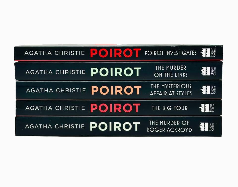 The Mysterious Affair at Styles paperback cover, Agatha Christie's first Hercule Poirot novel