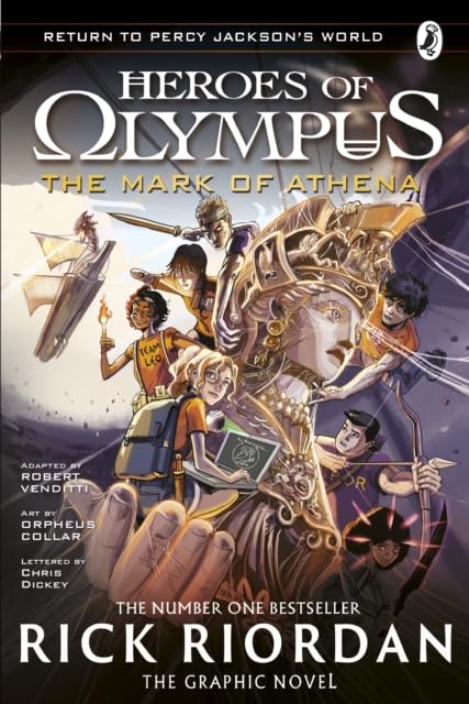The House of Hades graphic novel paperback cover from the Heroes of Olympus collection