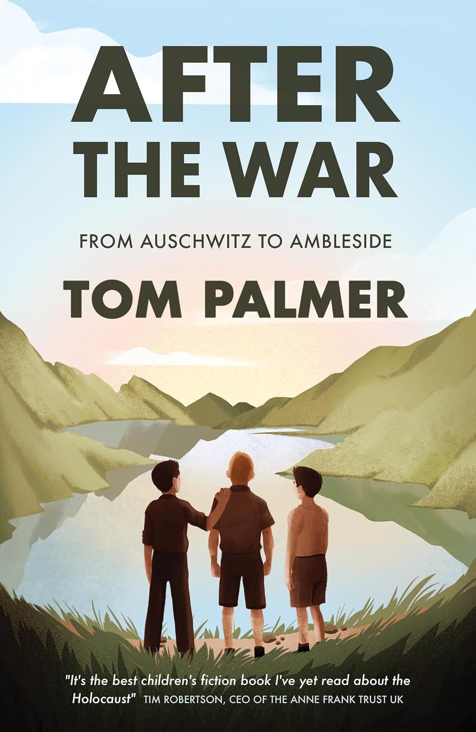 After the War by Tom Palmer - Barrington Stoke paperback front cover