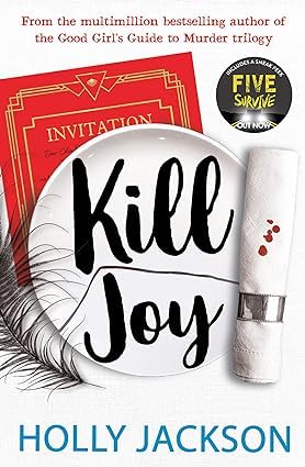 Five Survive paperback cover by Holly Jackson, young adult survival thriller