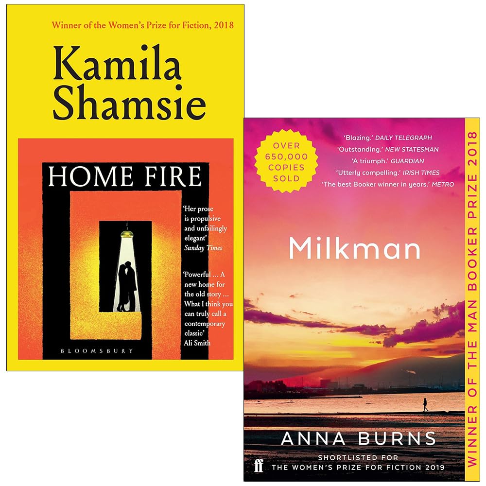 Home Fire by Kamila Shamsie paperback front cover, Women's Prize for Fiction winning novel