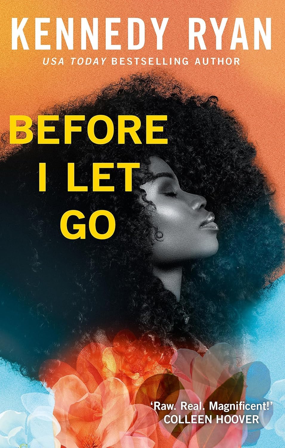 Before I Let Go by Kennedy Ryan paperback book cover, Skyland series book 1