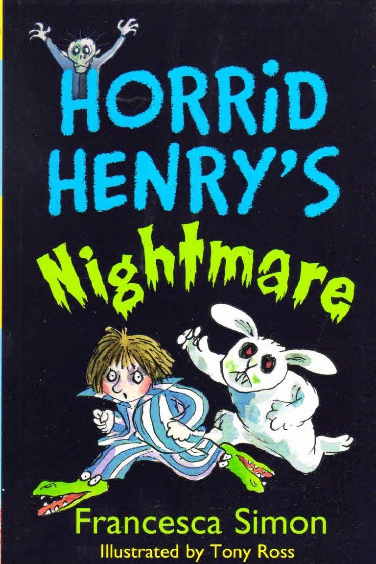 Sample joke page from Horrid Henry's Hilariously Horrid Joke Book in the Francesca Simon collection