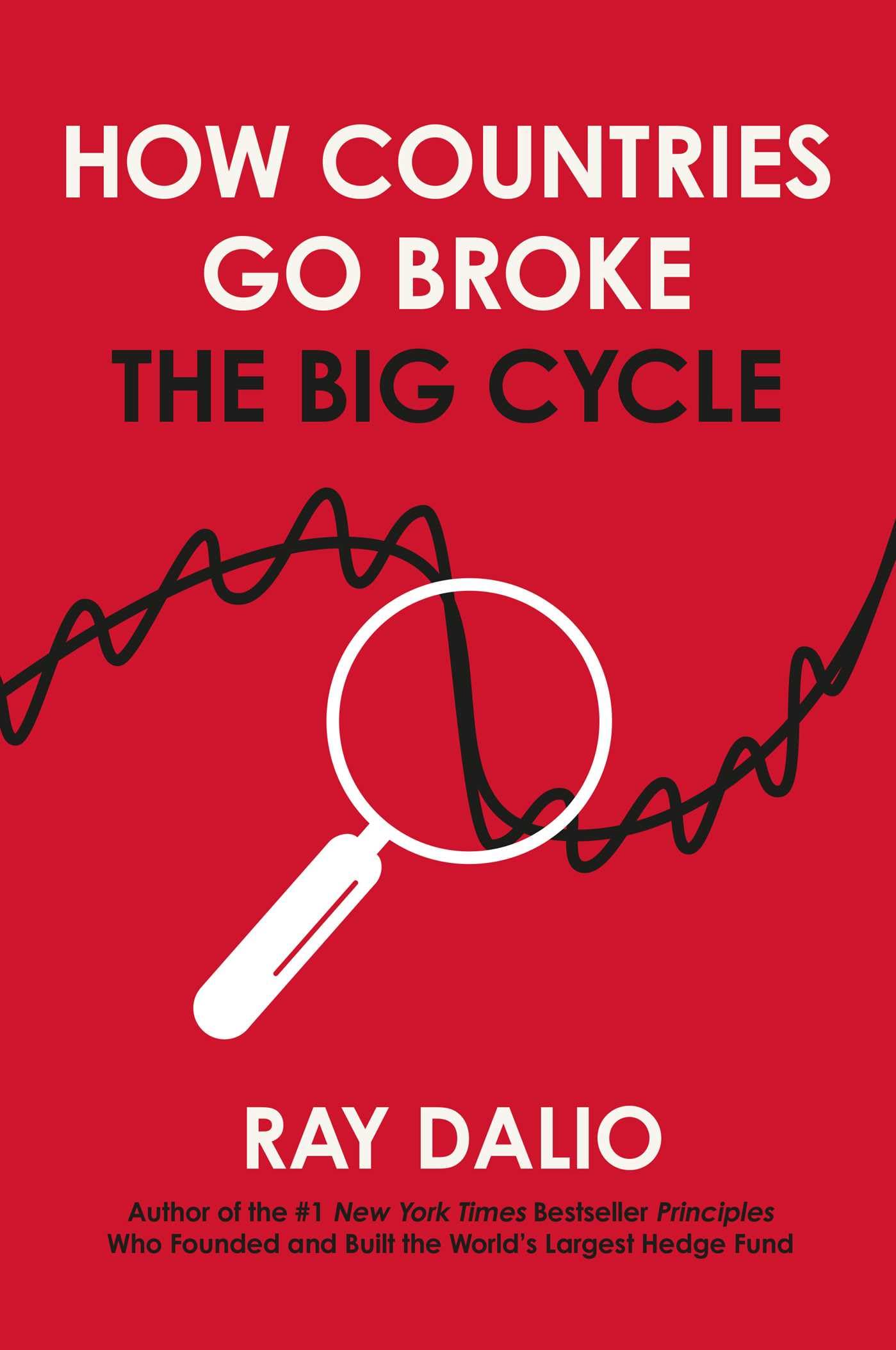 Front cover of How Countries Go Broke by Ray Dalio, brand new UK hardcover edition