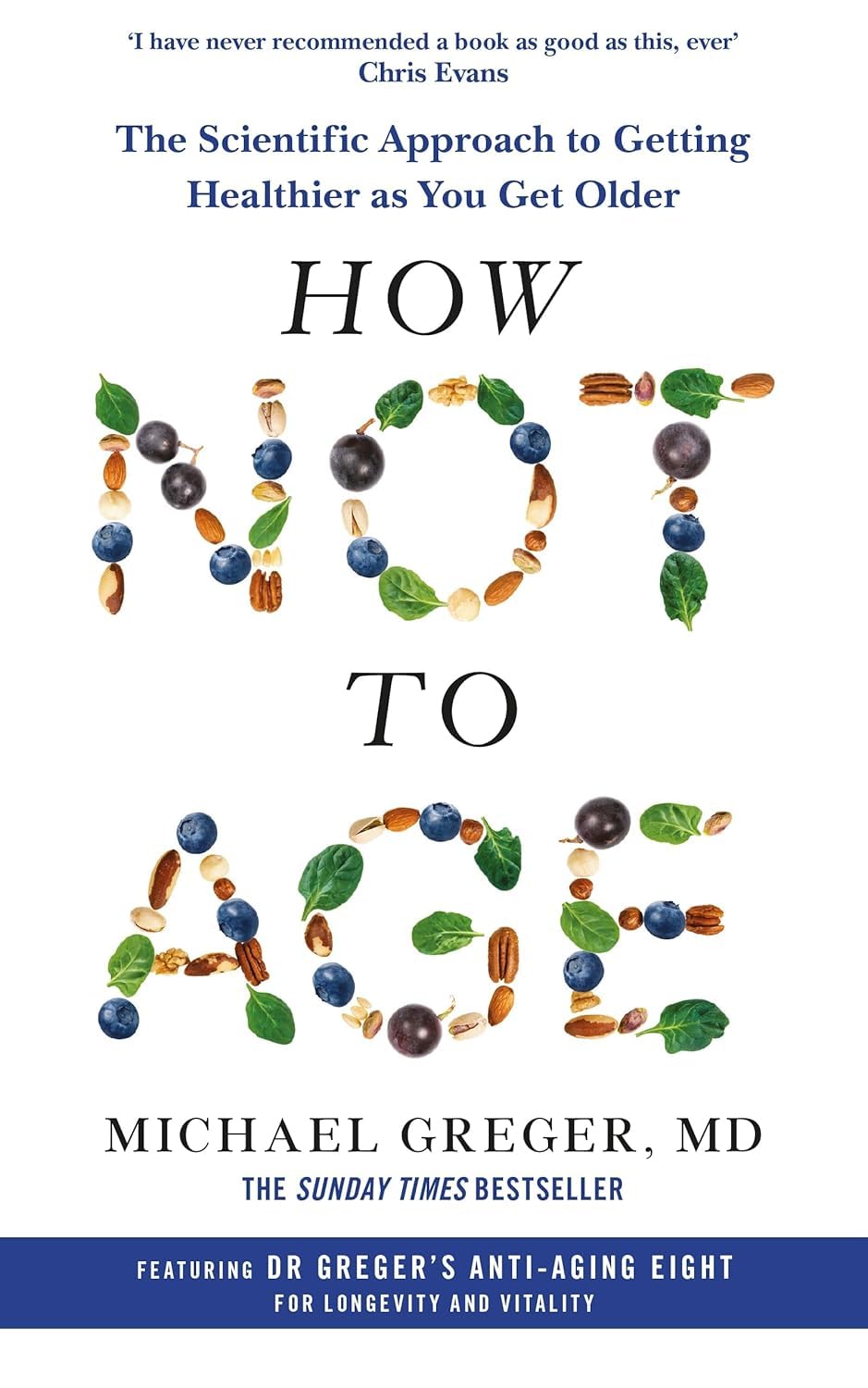 Both books in the Michael Greger How Not to Age 2 book set displayed together, hardback cookbook and paperback edition