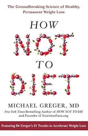 Close-up of How Not to Age paperback cover by Michael Greger from the 3-book health collection