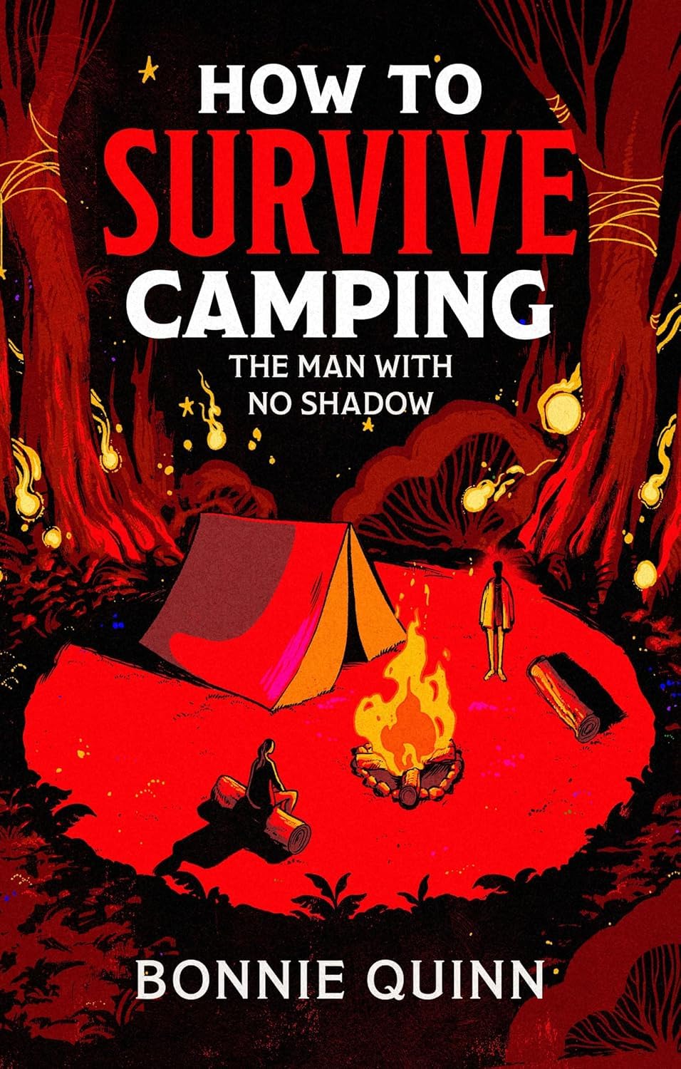 How to Survive Camping paperback set by Bonnie Quinn - back cover with book description
