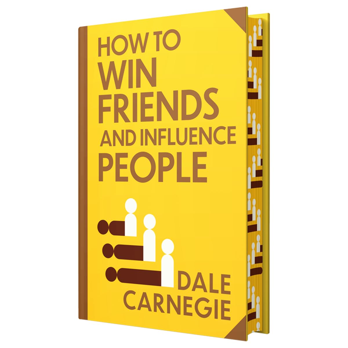 Front cover of How to Win Friends and Influence People by Dale Carnegie, Wilco sprayed-edge premium hardback edition