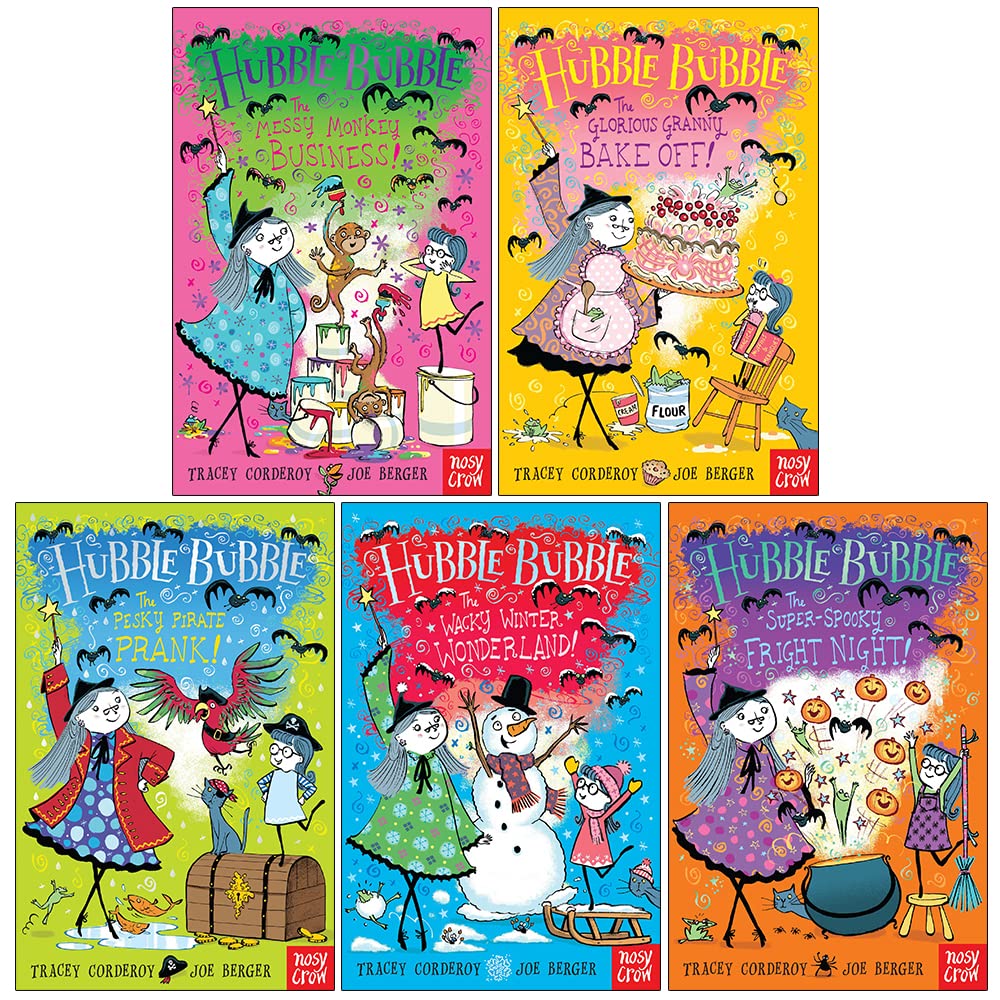 Hubble Bubble paperback cover - The Glorious Granny Bake Off by Tracey Corderoy and Joe Berger
