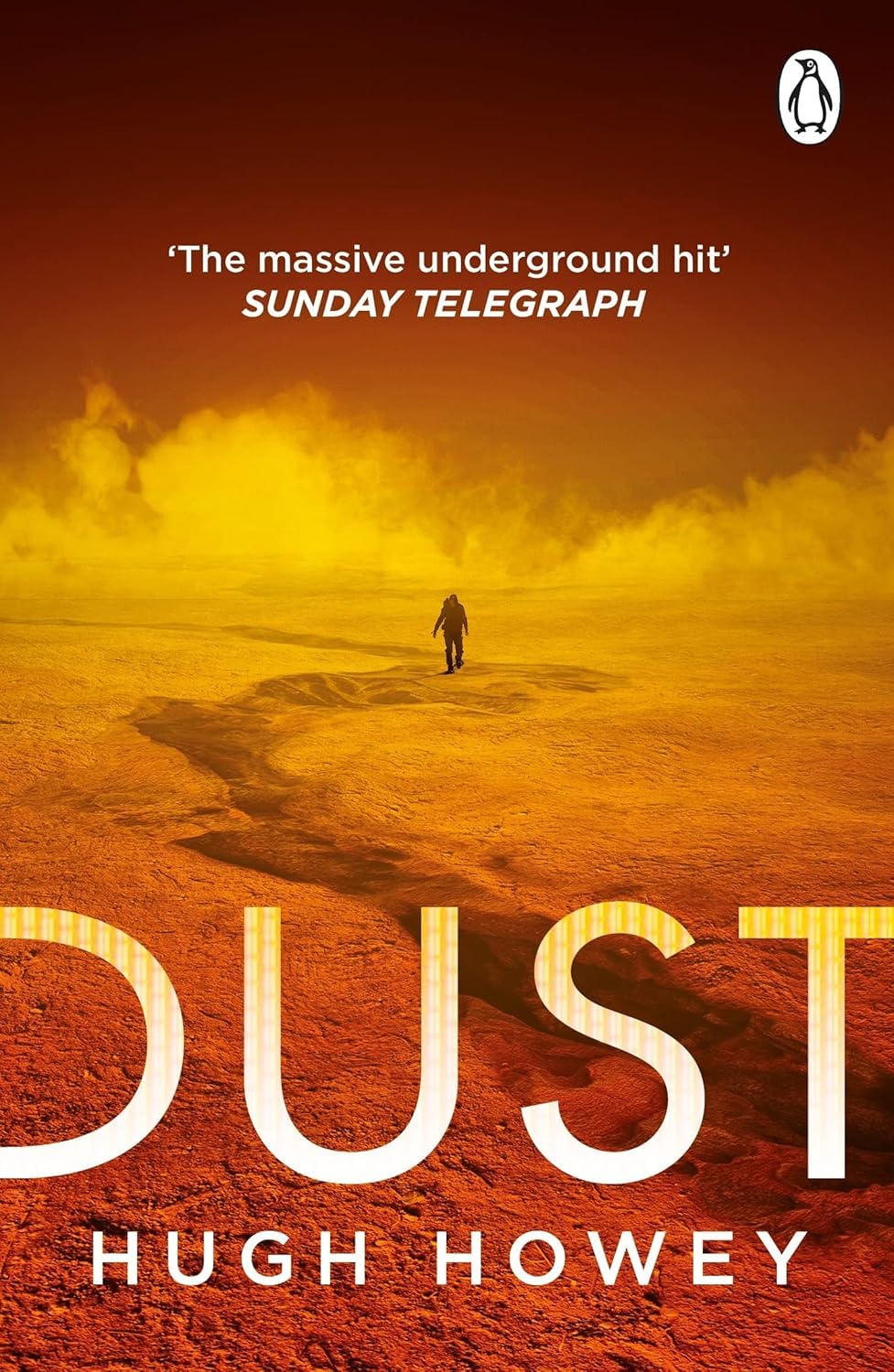 Sand by Hugh Howey paperback cover, standalone dystopian novel by the Silo author