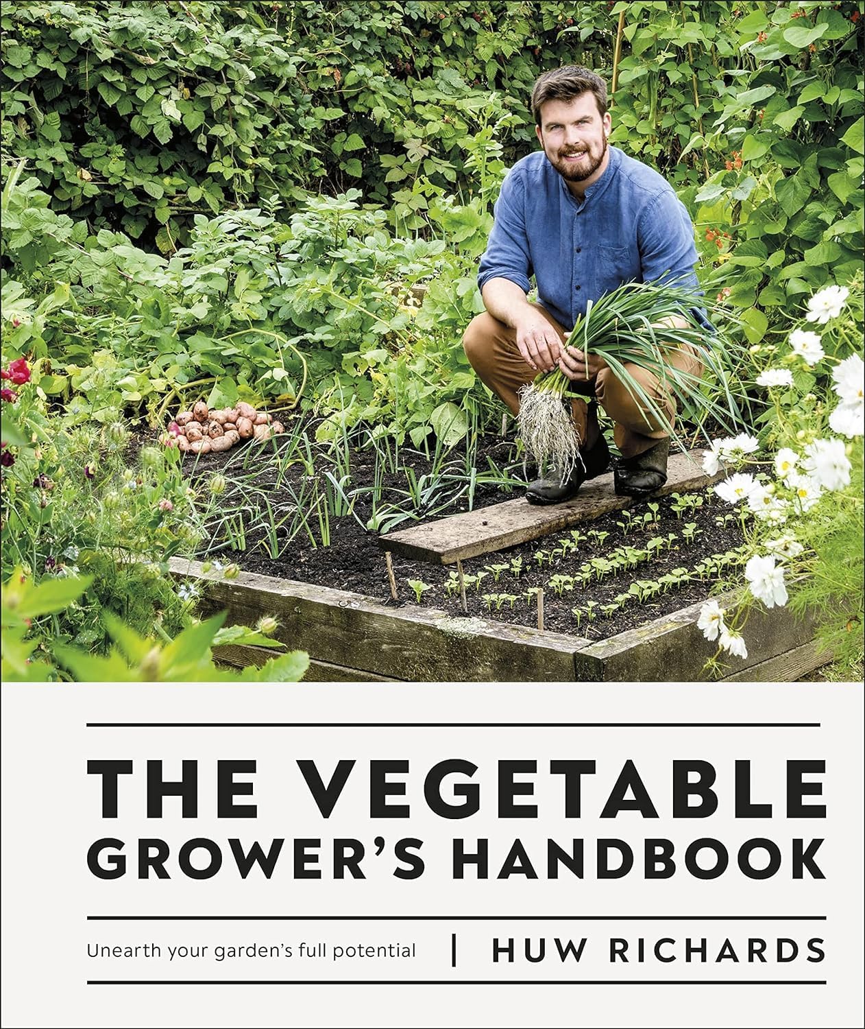 RHS How To Garden When You're New To Gardening - front cover, beginner gardening guide