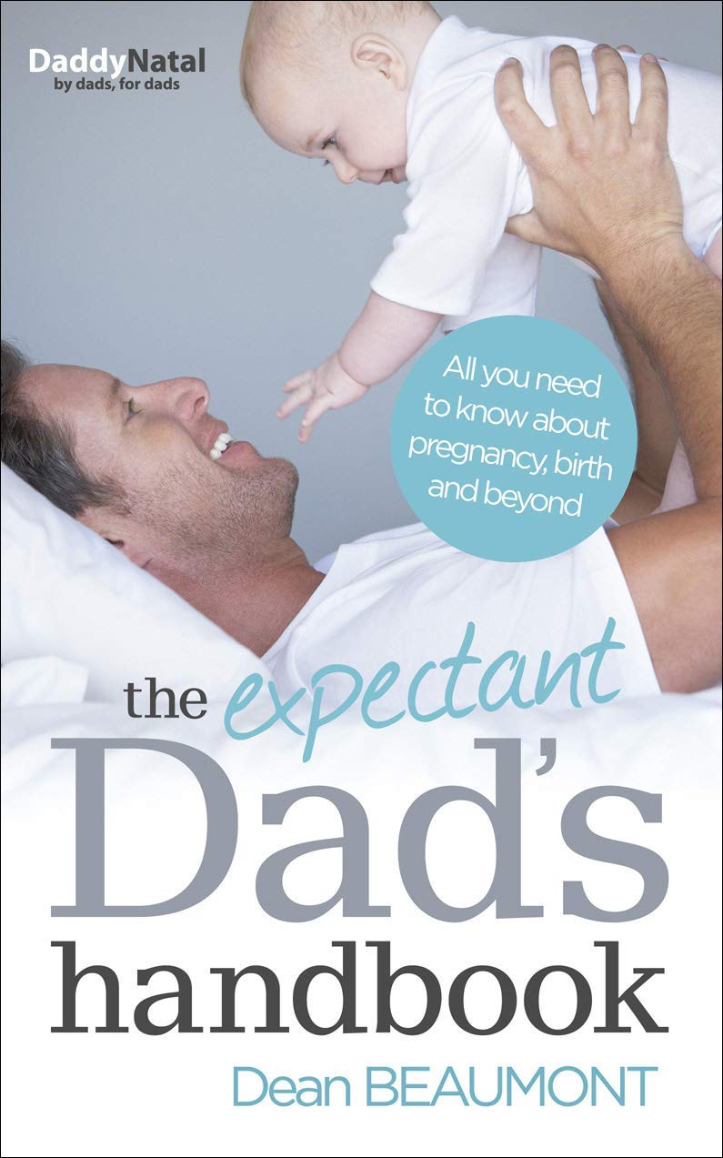 The Expectant Dad's Handbook paperback front cover, part of the 6 book pregnancy and parenting set