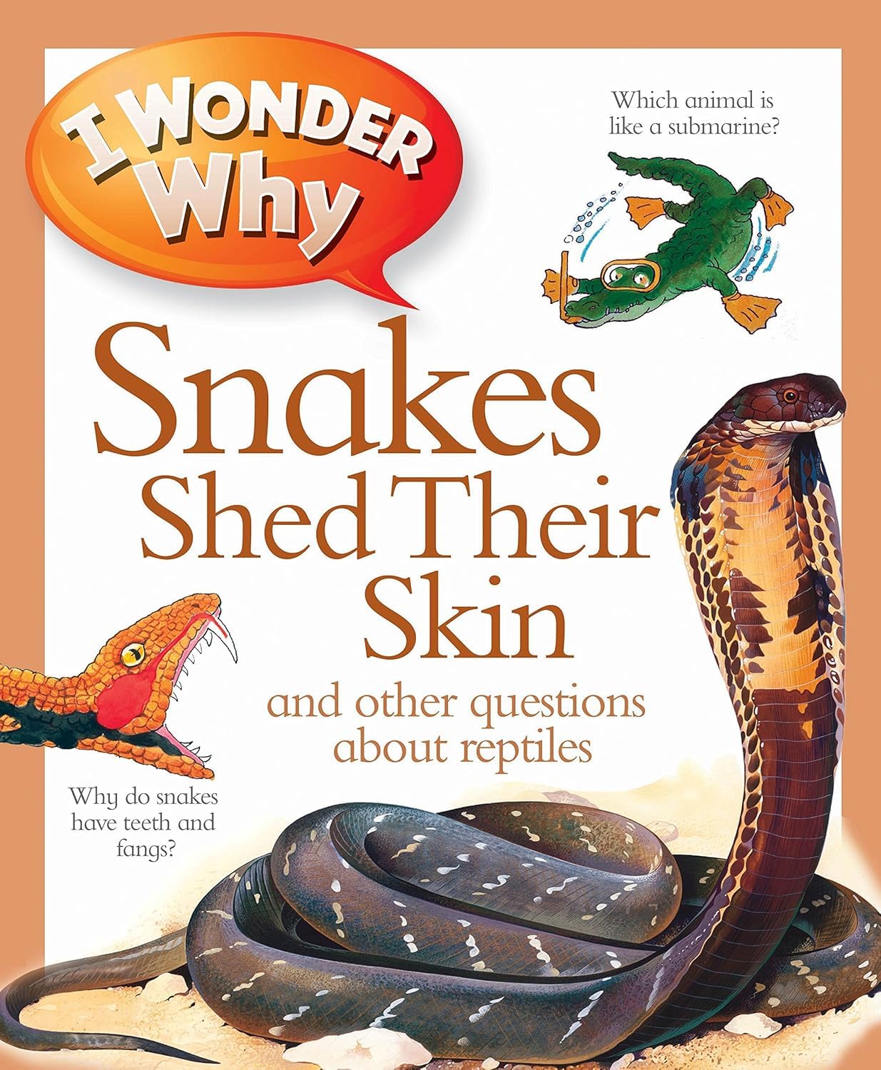Inside page spread from the I Wonder Why series showing colorful illustrations and question and answer text