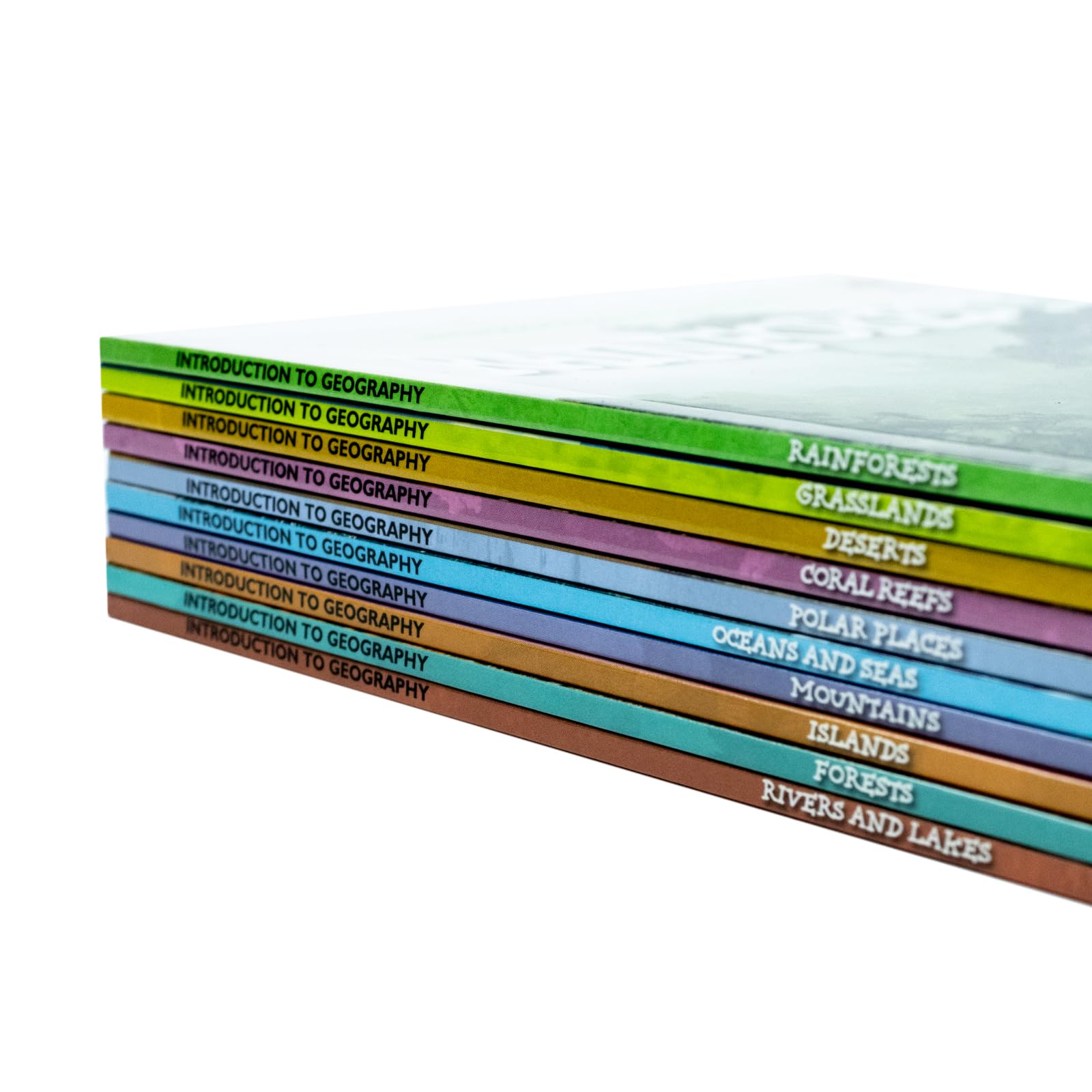 Stack of the paperback books highlighting the compact 32-page format