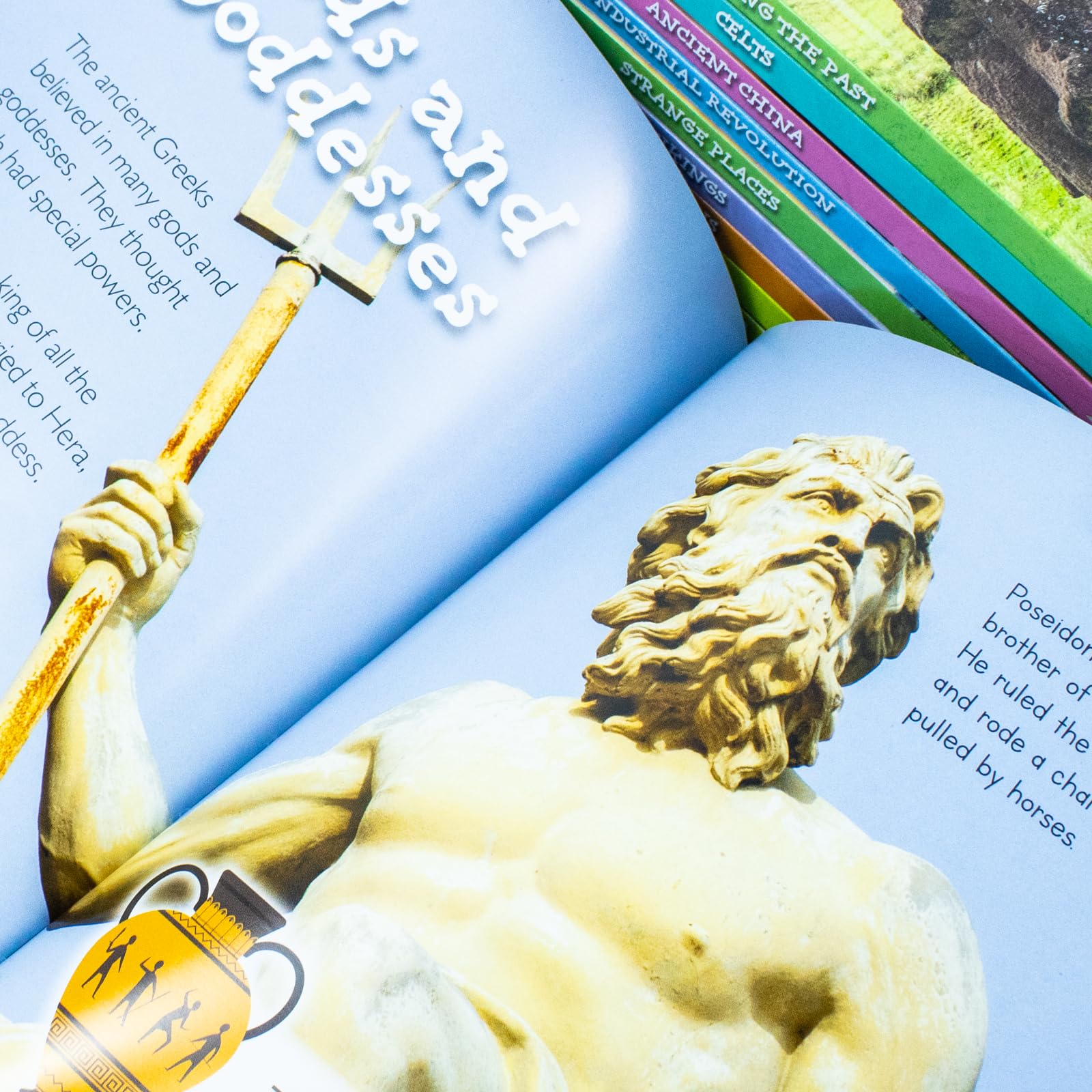 Back cover detail of an Introduction to History Series 1 hardback book by Jasmine Brooke for ages 7-11.