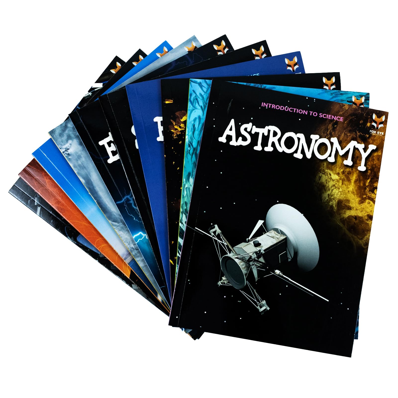Introduction to Science for Beginners back cover - series overview and book descriptions