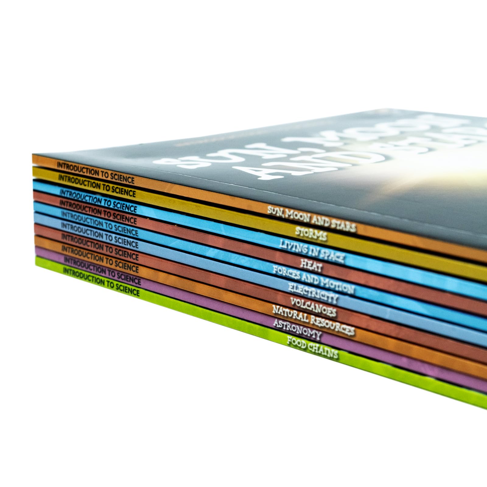 Introduction to Science for Beginners inside page spread - diagrams and beginner-friendly science text