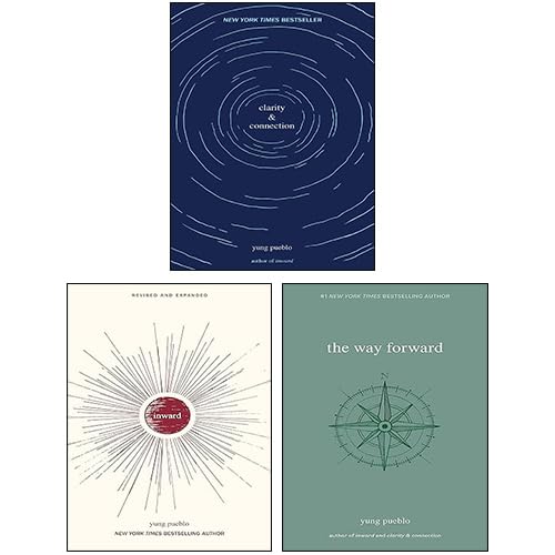 The Inward Trilogy by Yung Pueblo 3 book paperback collection set front cover