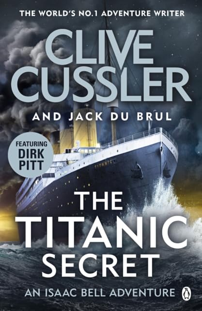 Isaac Bell 5-book paperback set showing The Titanic Secret and The Saboteurs covers side by side