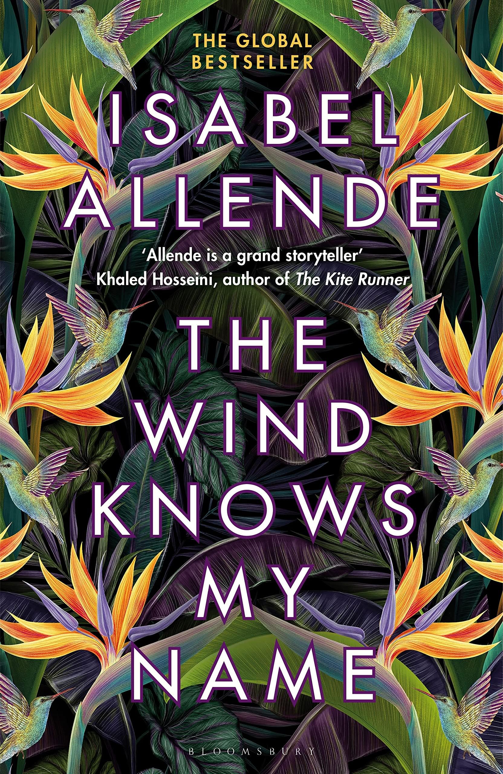 Back cover synopsis of The Wind Knows My Name by Isabel Allende, paperback edition