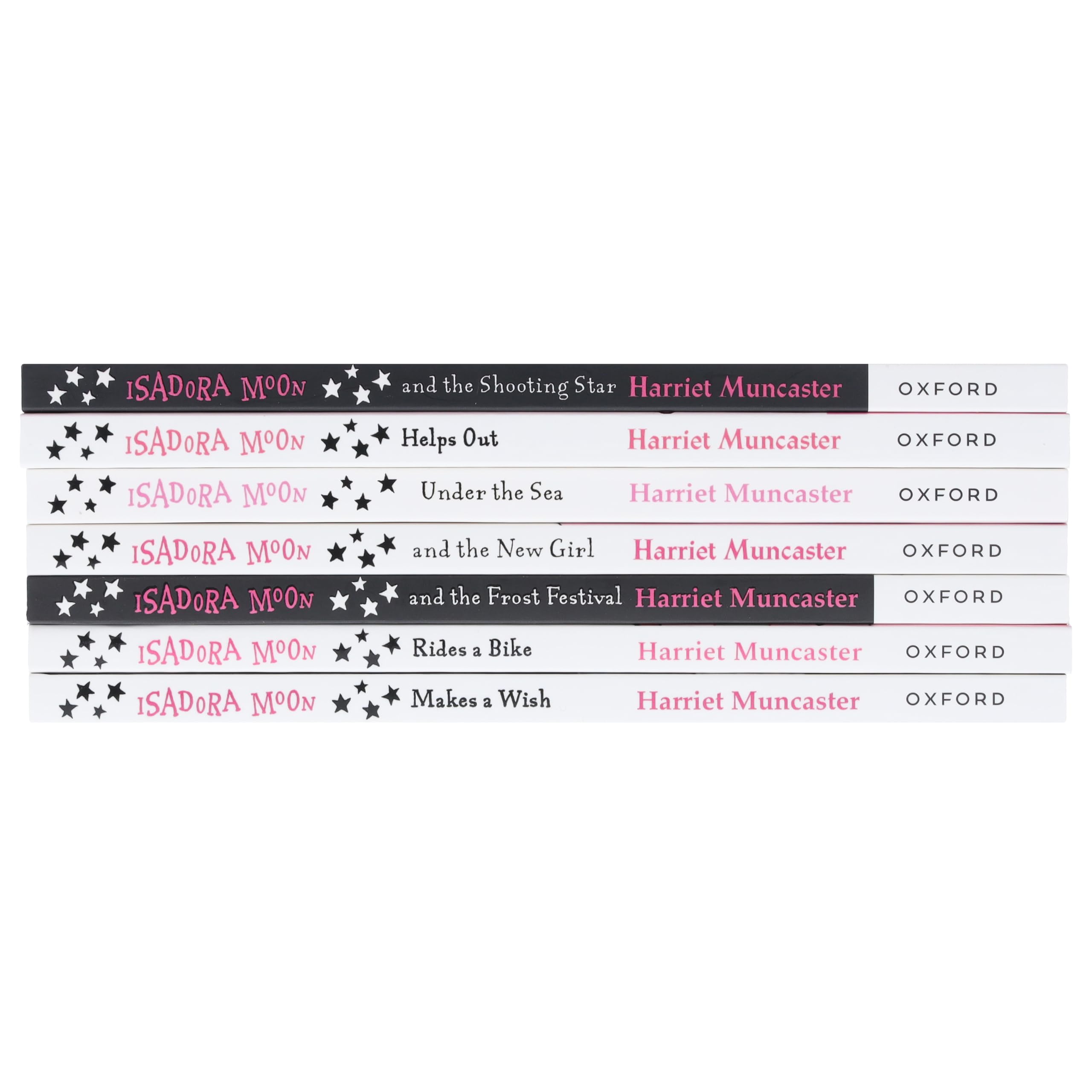 Isadora Moon books collection - back cover showing series description and age range details